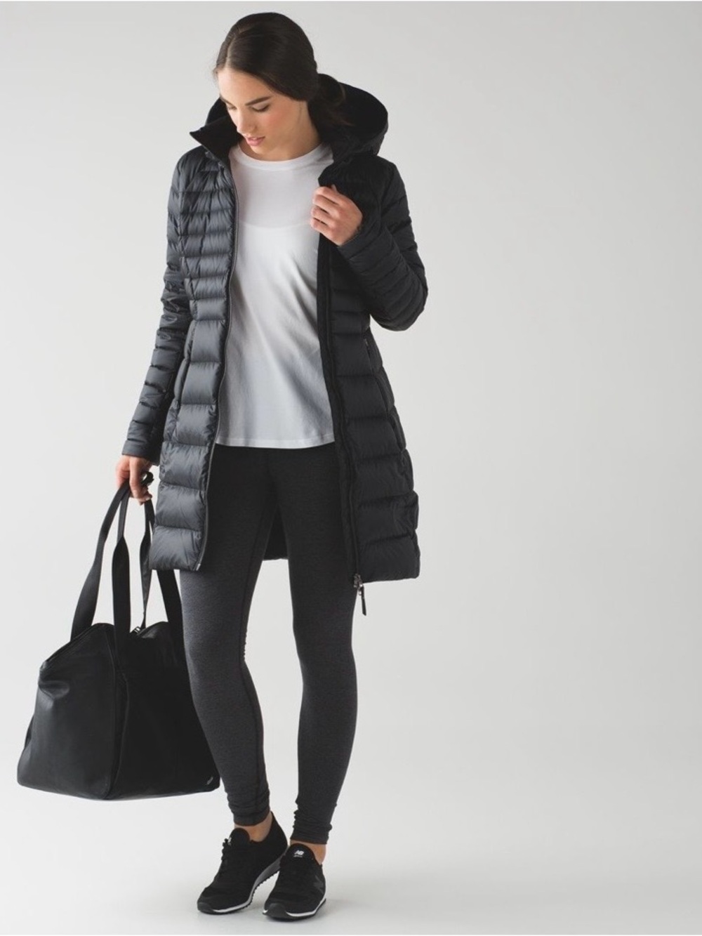 Lululemon Brave The Cold Jacket in black Sz 12